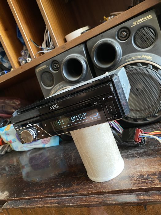 AEG Germany - DVD, BLUETOOTH, USB CD mp3 плеър за кола сд радио