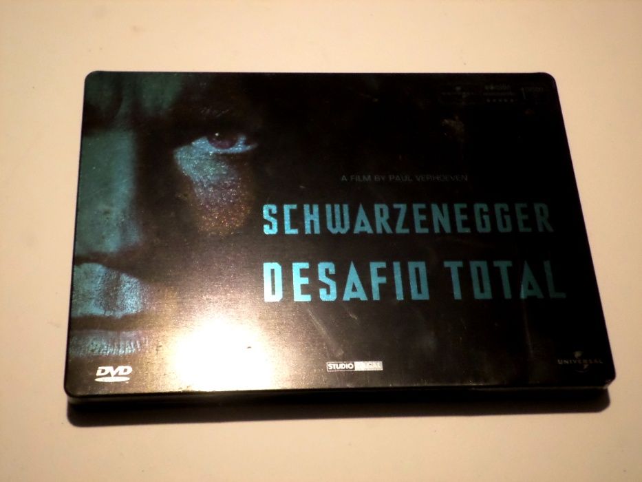 Total Recall (1990) Arnold film DVD Steelbook editie limitat