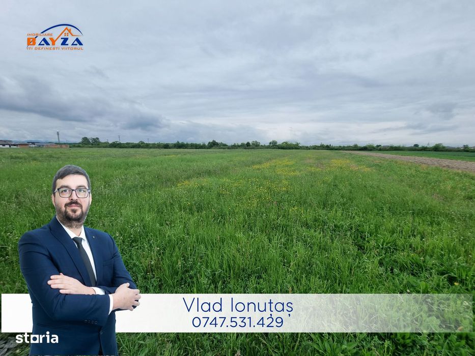 Sat Sasar, teren intravilan 5368 mp, zona de case noi