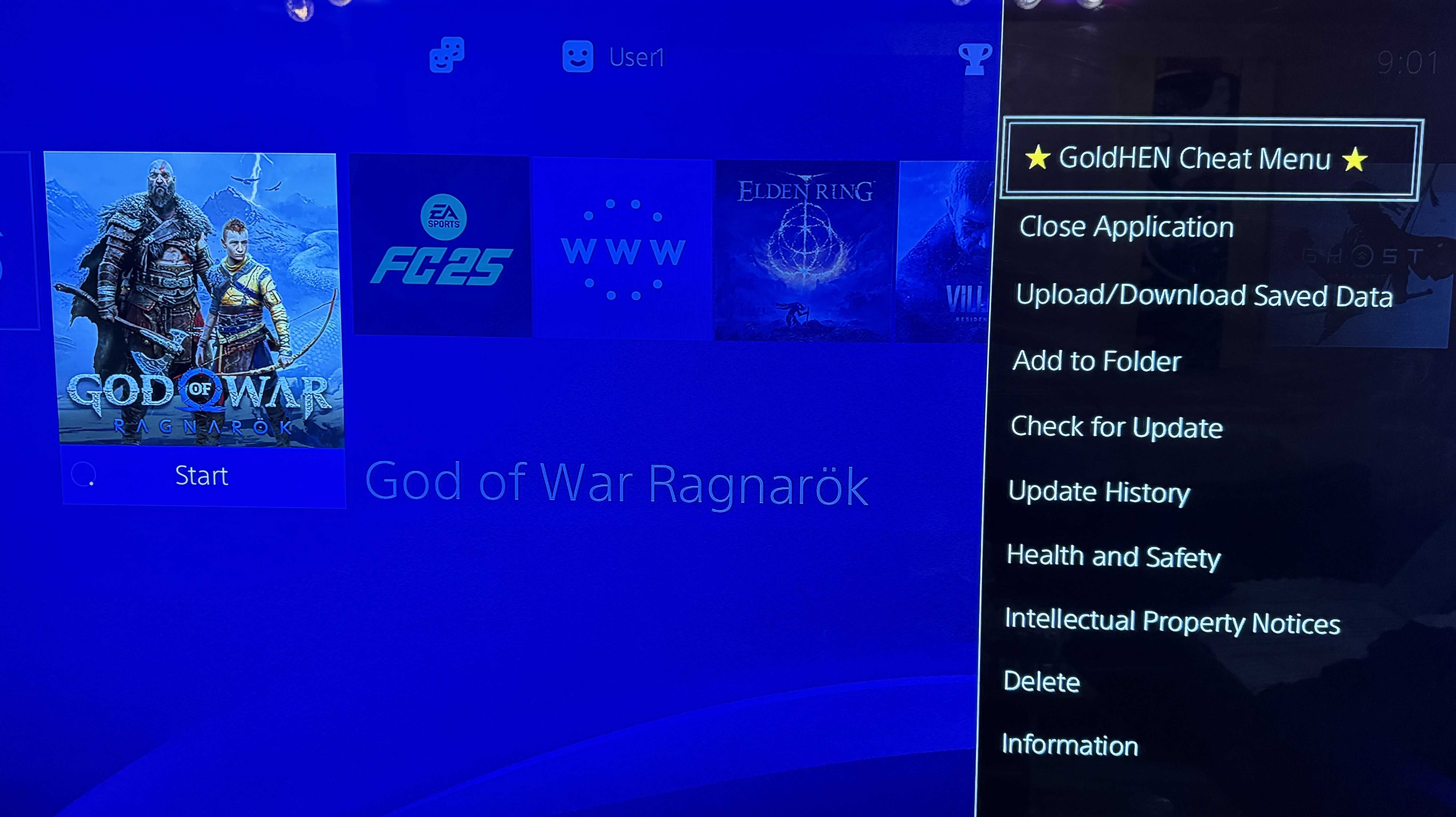 отличен Playstation 4 500 Gb с FW 9, FC 25 подарък, 3 месеца гаранция