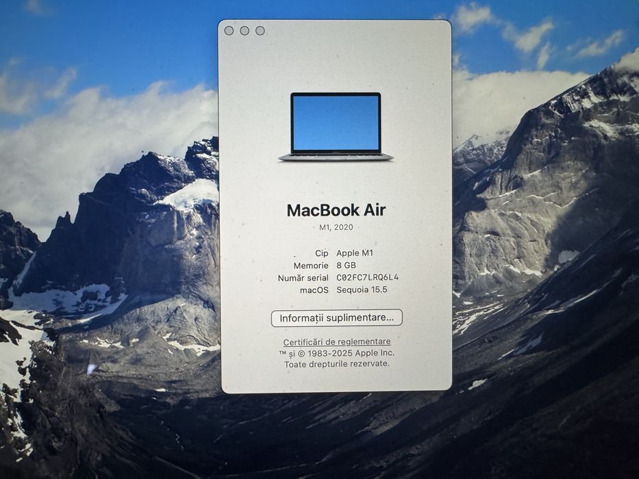Macbook Air 13’ 2020