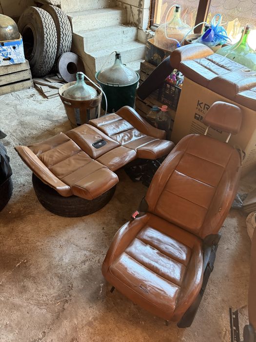 Interior piele Vw eos golf 5 jetta Volkswagen scaune visiniu rosu maro