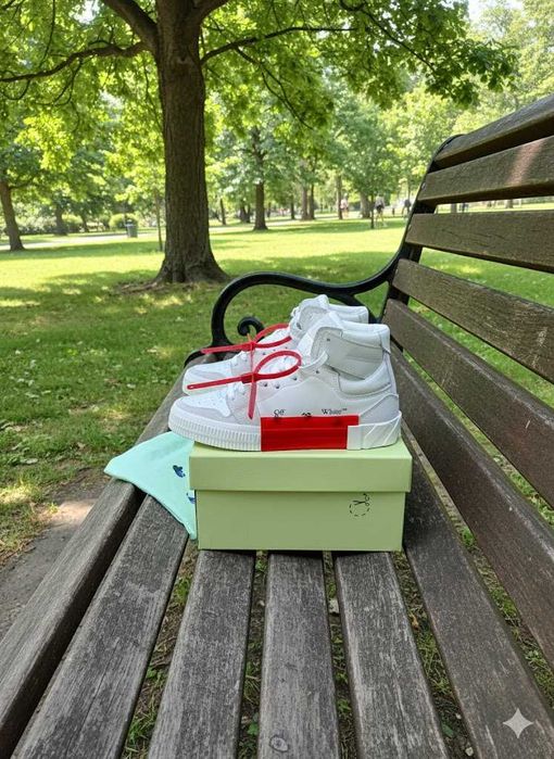 Adidasi OFF White Court 3.0 - Produs Premium - Piele - Full Box