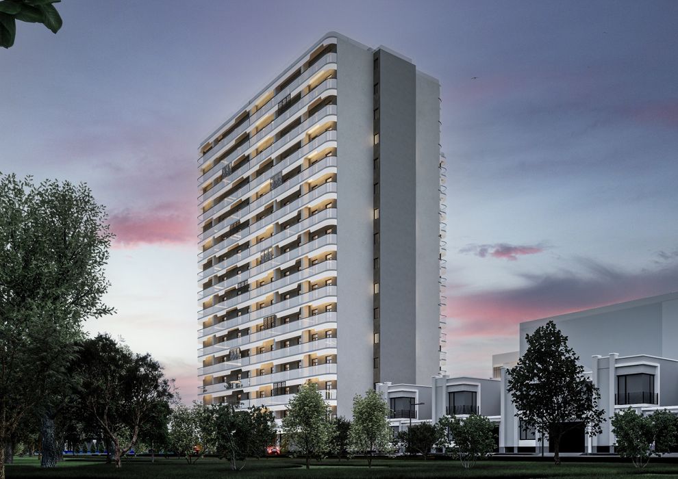 Новостройка Sunrise готовая квартира к заселению 1 комнатная студия