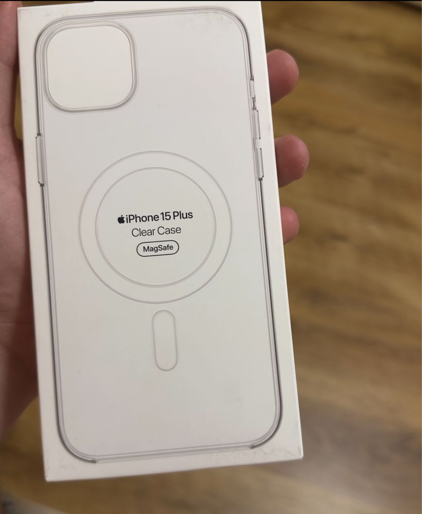 MagSafe case за iphone 15 plus ЧИСТО НОВ