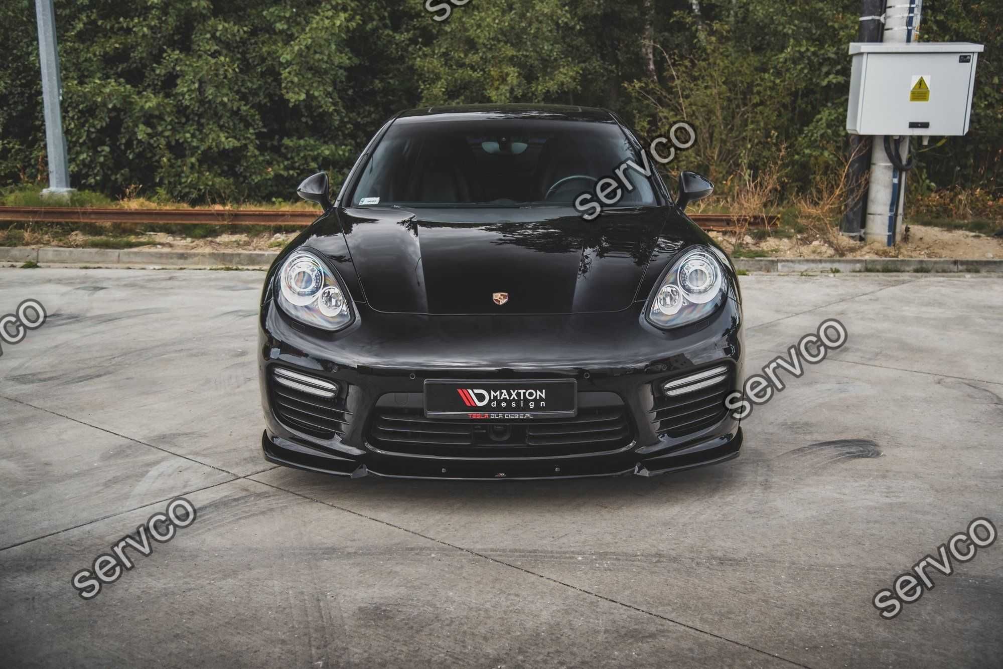 Prelungire bara fata Porsche Panamera Turbo 970 13-16 v1 Maxton Design