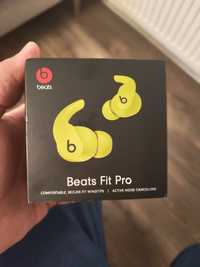 Casti audio in ear Beats Fit Pro, Wireless, Noise Cancelling, Galben