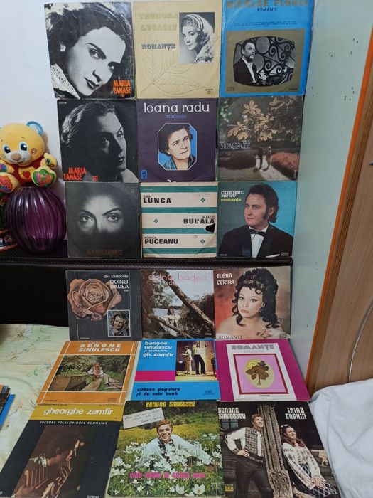 Discuri vinil muzică populară