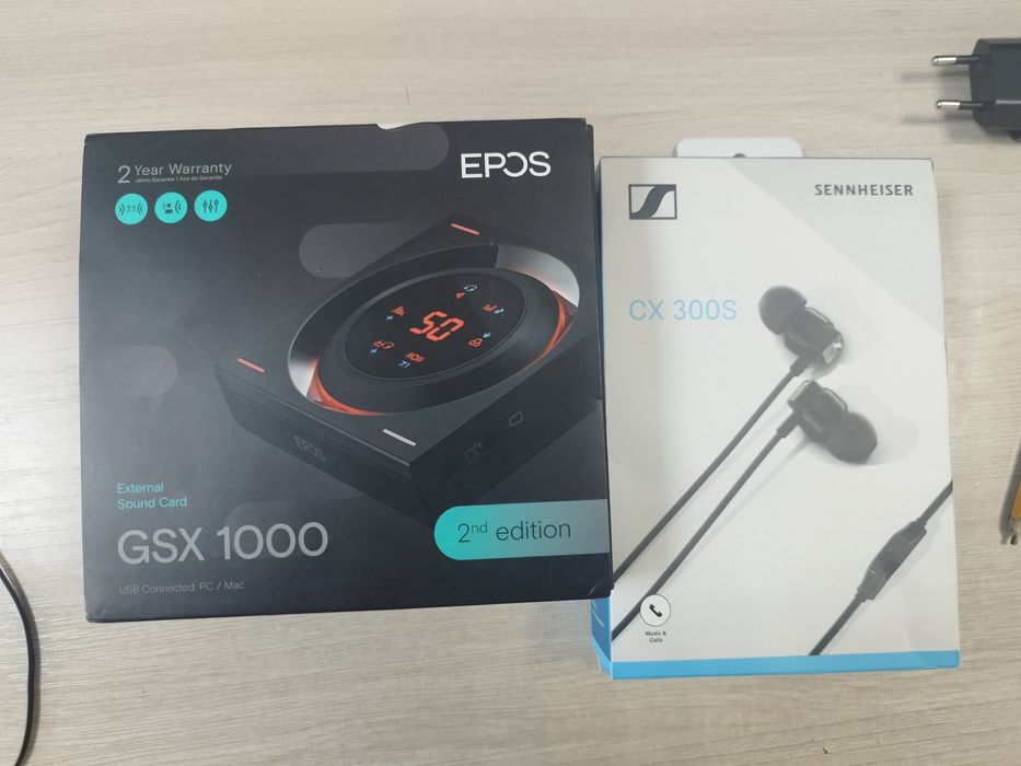 Проффесиональная игровая звуковая карта  Epos GSX 1000-2