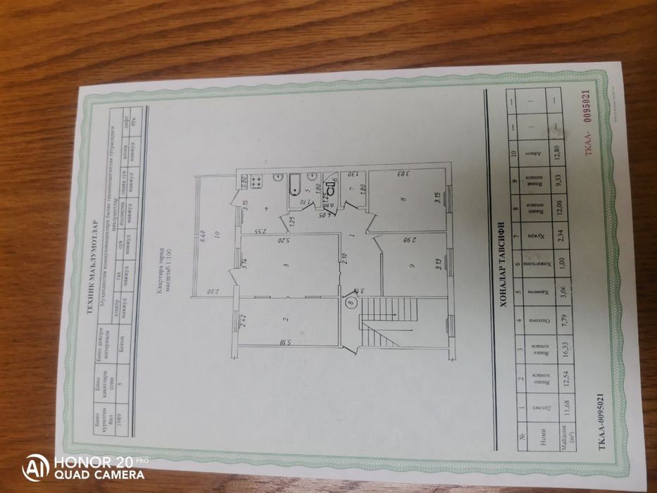 Сергели 8 да 4 хона 4 этаж ремонтли квартира сотилади