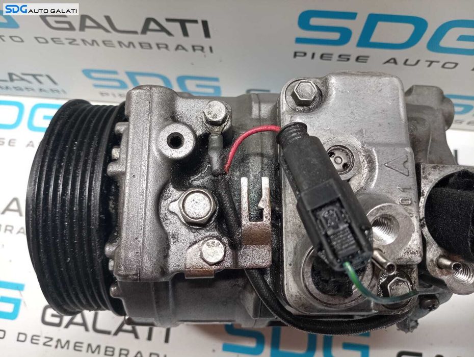 Compresor AC Aer Conditionat Clima Mercedes Clasa E Class W211 E200 E220 2.2 CDI 2001 - 2009 Cod A0012301411 GE447220-9332 [2827]