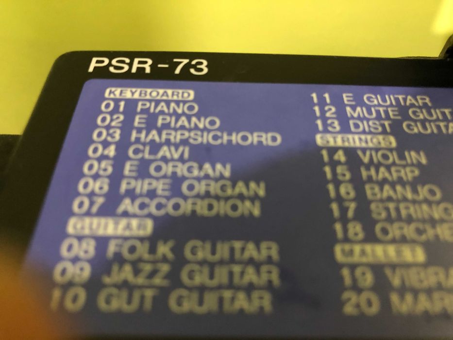 Електронна клавиатура Yamaha PSR-3