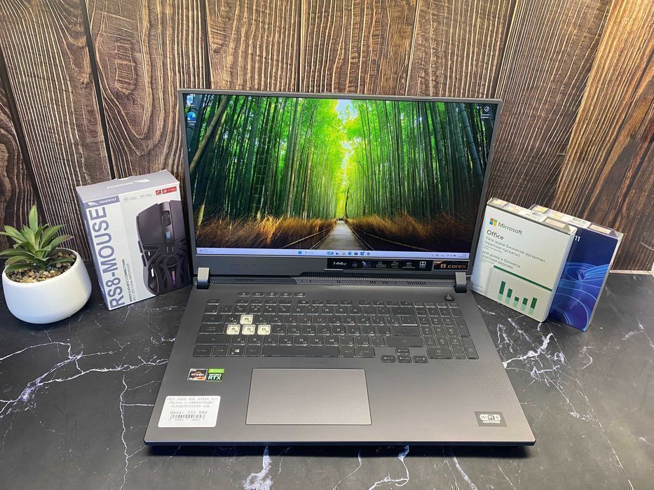 Игровой ноутбук ASUS ROG Strix G17 І Ryzen 7-4800 І RTX3050 І 16GB