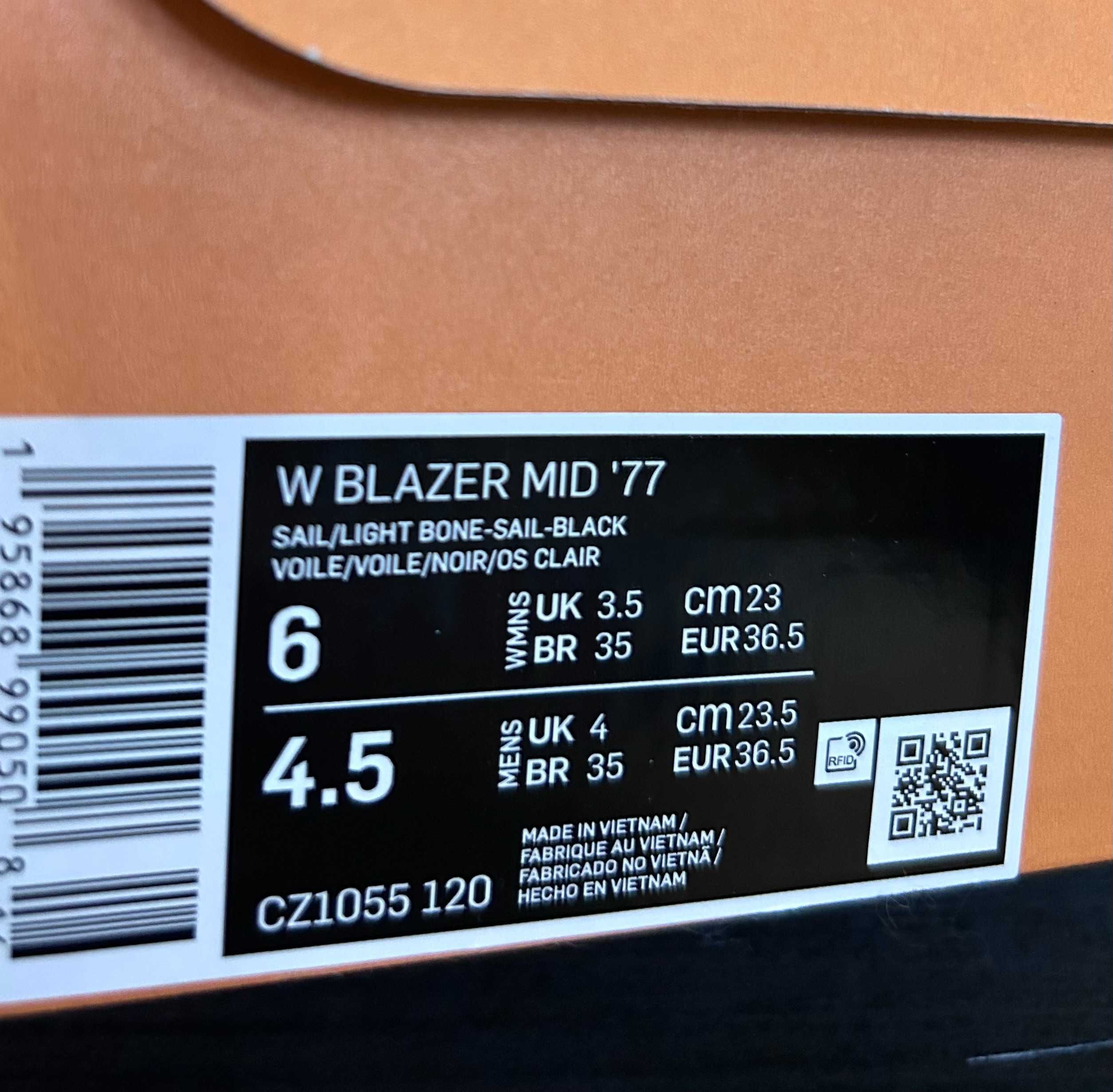 Чисто нови Nike W Blazer Mid '77 36.5