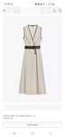 Rochie midi Zara cu curea