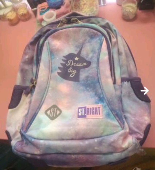 Ученическа раница с еднорог