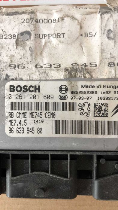 ECU Calculator motor Citroen C4 1.6, cod 0261201609