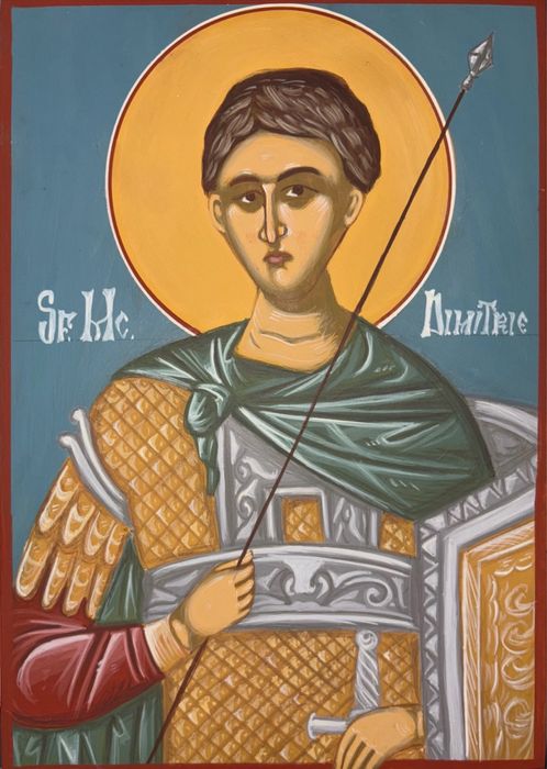 Icoana Sfantului Dimitirie