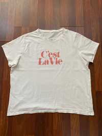 Белая футболка, размер L