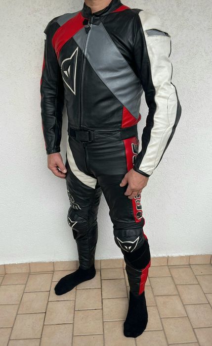 Costum moto piele, DAINESE, M, bărbați