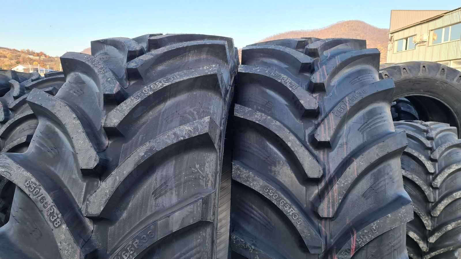 Cauciucuri noi GTK 650/65R38 RS200 166A8/163D anvelope tractor spate