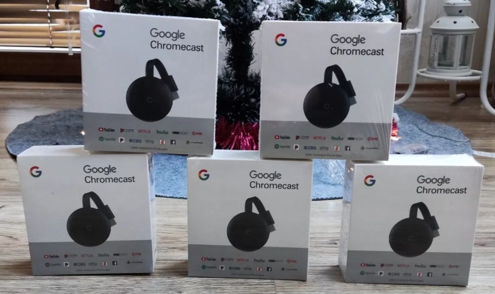 Google Chromecast Smart TV безжично свързване на телефон