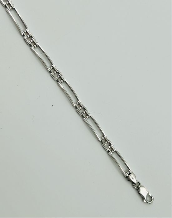 Сребърна италианска гривна