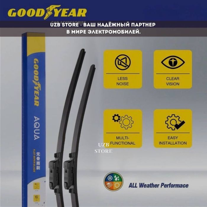 Щётки стеклоочистителя Goodyear – специально для моделей Zeekr 001