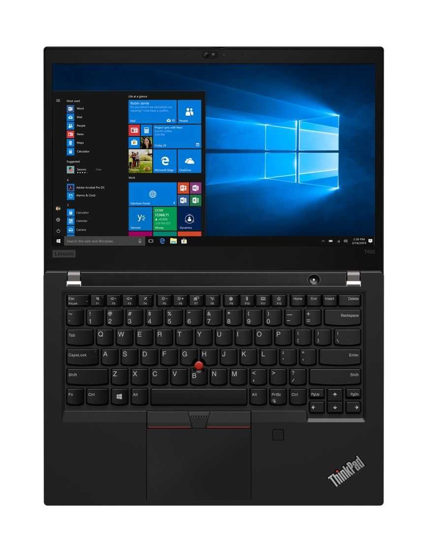 Лаптоп Lenovo T495 Ryzen 7 3700U 16GB 512GB NVMe Touch ГАРАНЦИЯ
