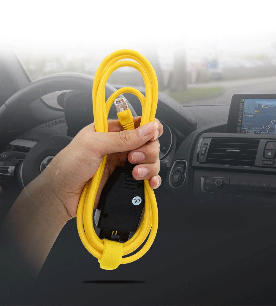 Cablu BMW ENET – Codare, ISTA, eSys, activare funcții F/G/I