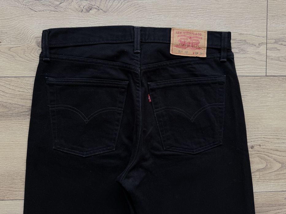Blugi LEVIS 521 UK Negru 1985 Barbati | Marime 33 x 32 (Talie 85 cm)