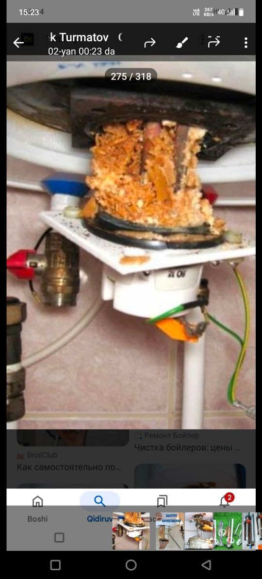 АРИСТОН РЕМОНТ Тен термастарт бор Роял thermeks Vitek vitech va boshqa