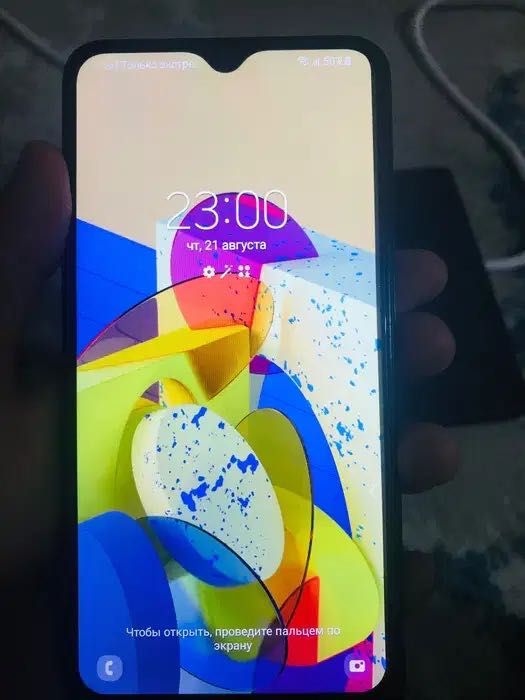Samsung a10s blue