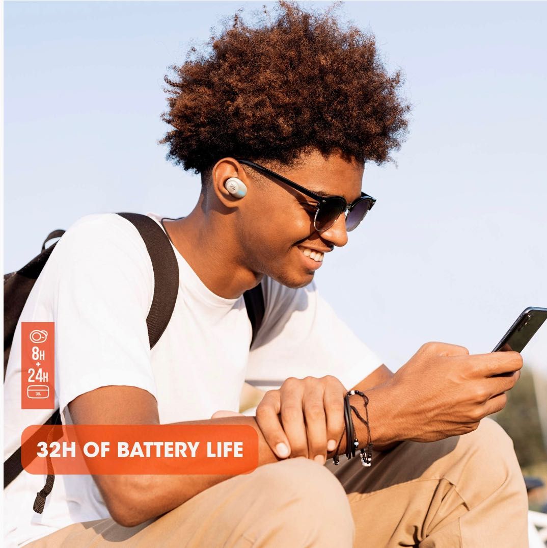 JBL 125 TWS 32 hour Battery Life