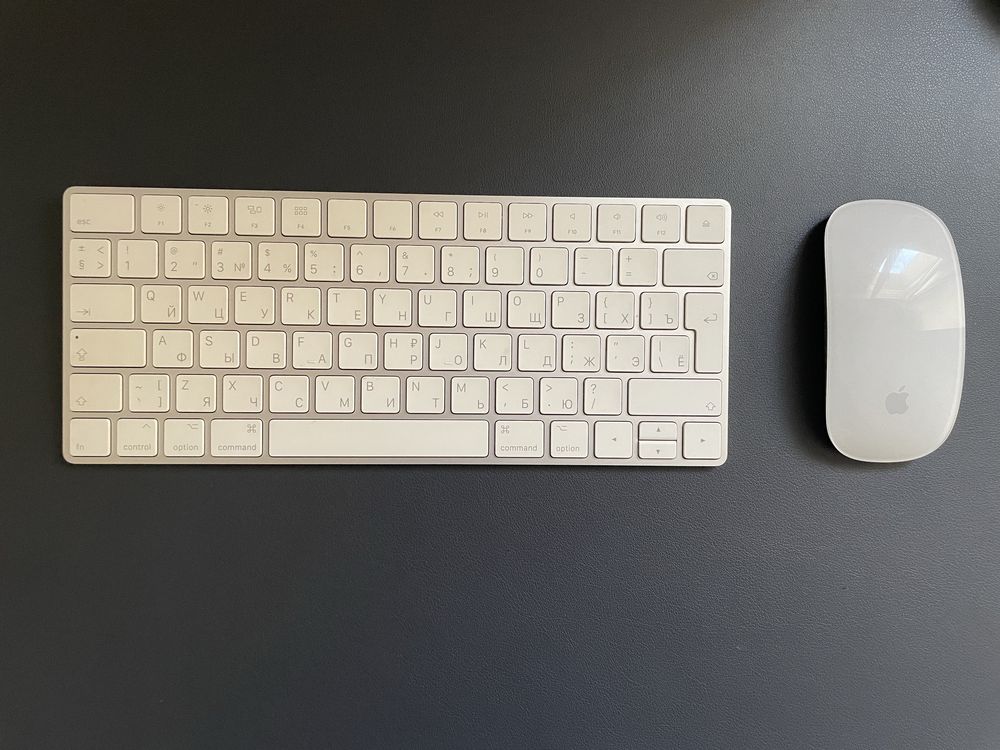 Apple magic keyboard + magic mouse