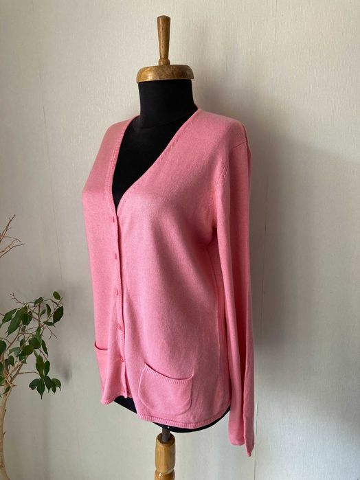 Vogue Cashmere Silk кашмир и коприна жилетка кашмирен пуловер S / M