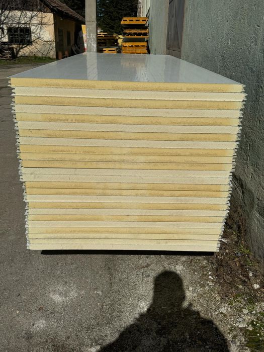 Panouri Sandwich Termoizolante Perete Acoperiș 1.5 cm - 20 cm