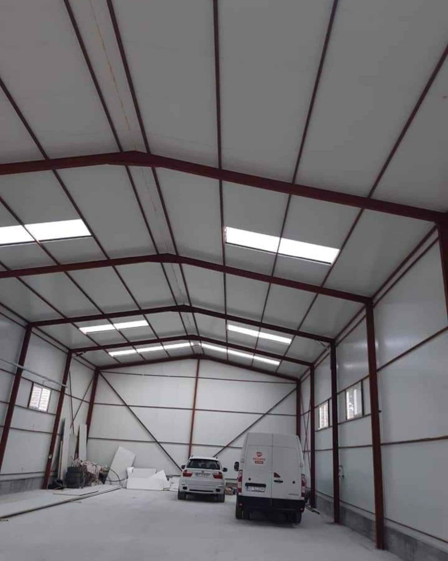 Vând structuri metalice și hale complete