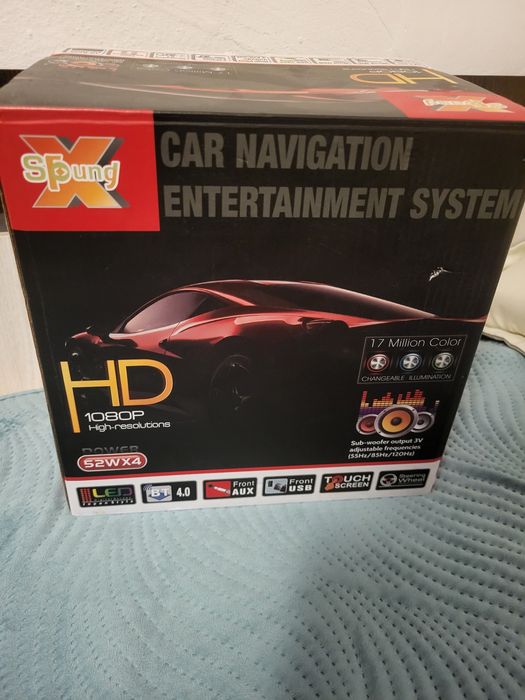 Sistem multimedia auto SPUNG X HD 1080P