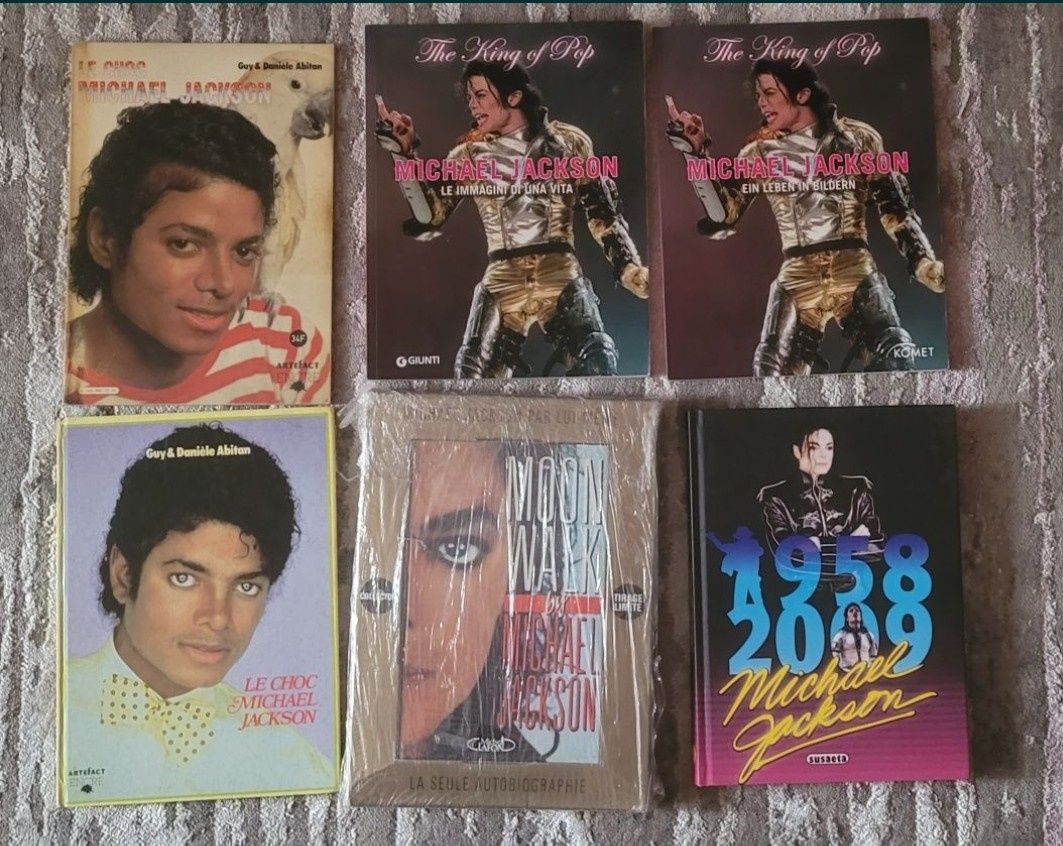 Lot 17 cărți Michael Jackson