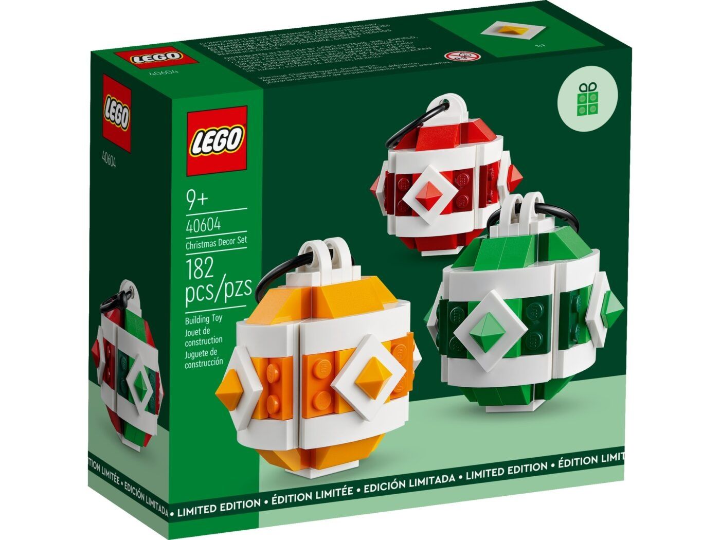Lego 40603 Зимна разходка с карета и 40604 Коледен комплект декорации