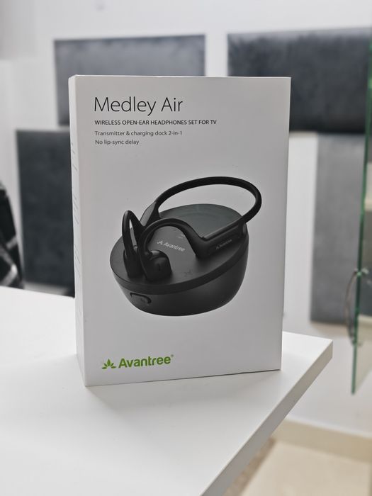 Casti TV bone conduction Medley Air Avantree wireless televizor