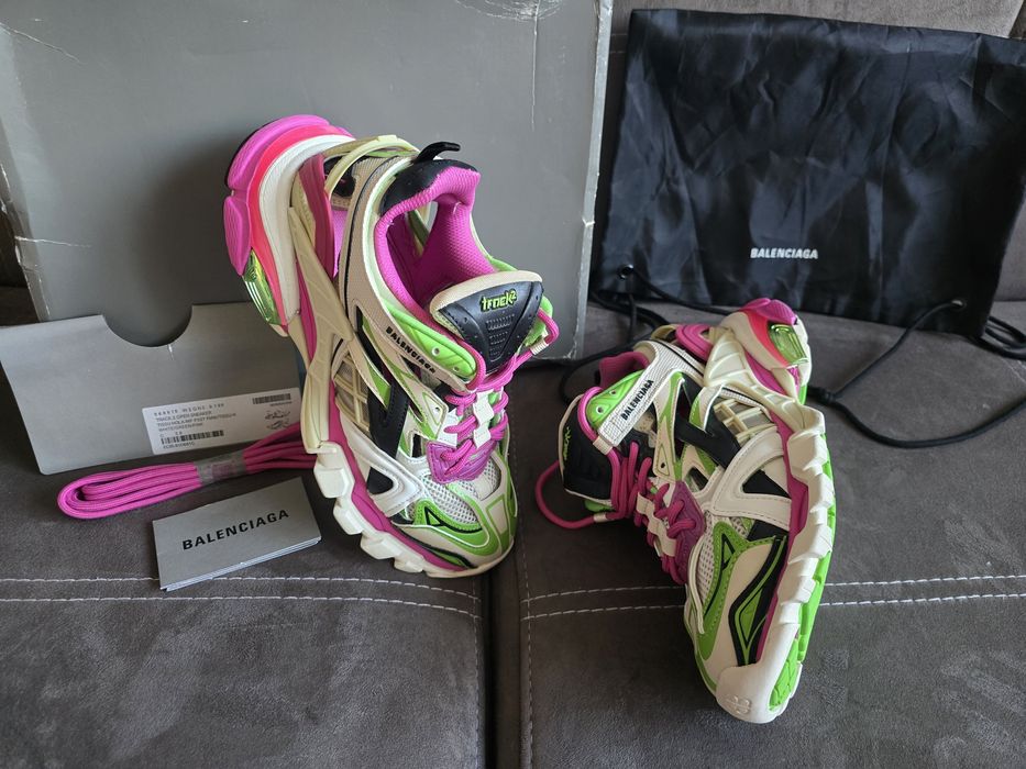 Balenciaga Дамски маратонки 
TRACK.2 OPEN SNEAKER
TISSU HOLA-MP P327 F