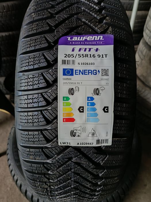 НОВИ ЗИМНИ -2025г.-16цола-205/55-1бр.-120лв."LAUFENN"-с монтаж и балан