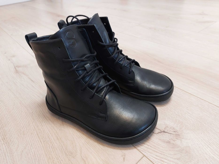 Ghete barefoot iarnă SHAPEN COZY 2.0 - Negru - 36