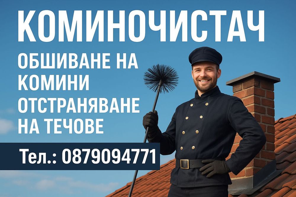 Коминочистач бързо и качествено