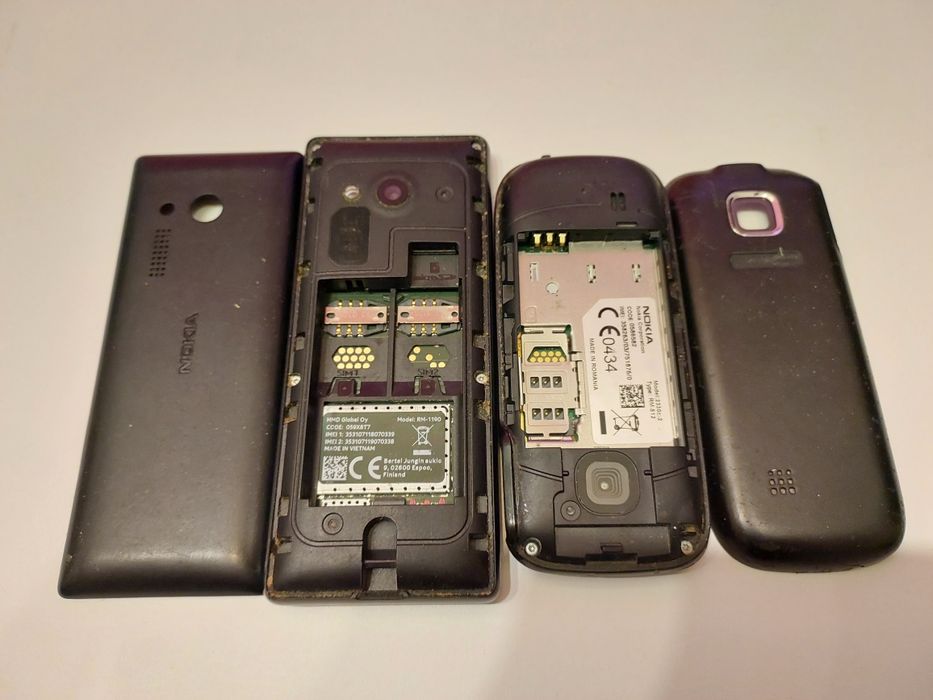 2 Telefoane Nokia 150 și Nokia 2330. Stare bună. 110 lei ambele.