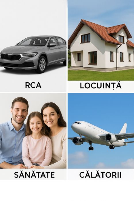 Agent de asigurari - RCA, Casco, locuinta, sanatate
