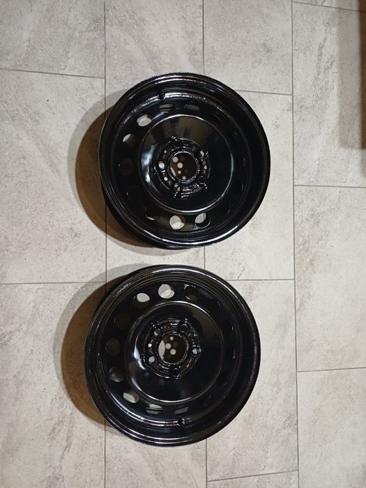 Vând set 4 jante de tablă pe 16 originale BMW