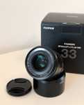 Fujifilm 33mm f1.4 lm wr in garantie